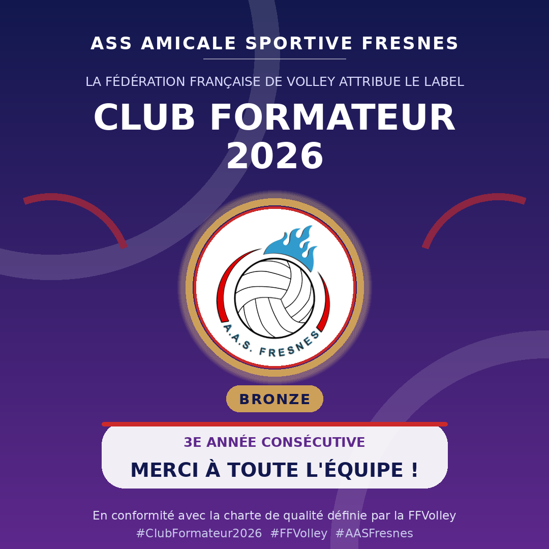 CLUB FORMATEUR BRONZE 2026