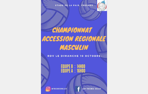 Accession régionale masculin