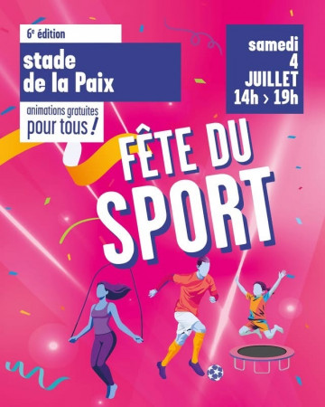 RETROUVEZ-NOUS À LA FÊTE DU SPORT ! 🏐