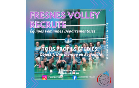 RECRUTEMENT SAISON 2026-2027