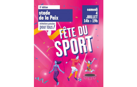 RETROUVEZ-NOUS À LA FÊTE DU SPORT ! 🏐