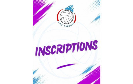 INSCRIPTIONS 2026-2027